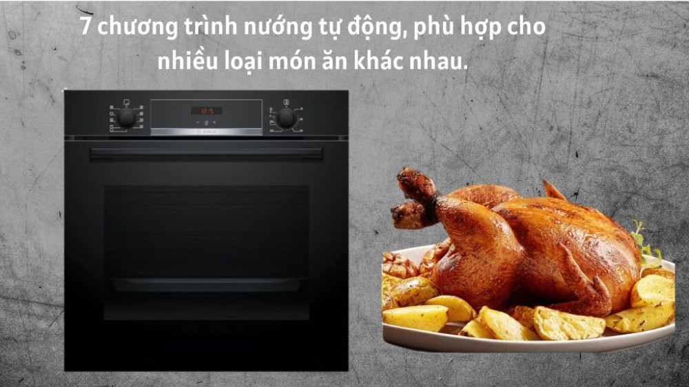 Lò nướng âm tủ Bosch HBA514BB3 - Hàng chính hãng