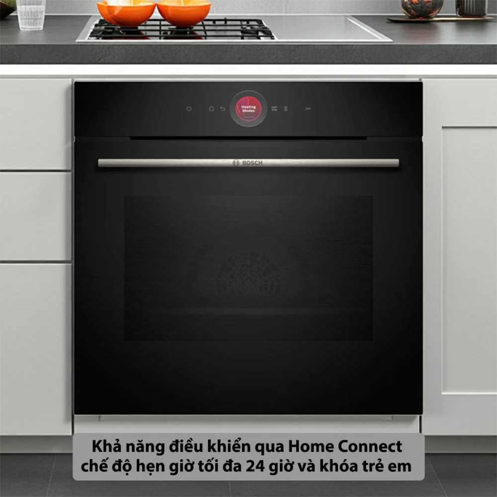 Lò nướng âm tủ Bosch HBG7241B1 Series 8 - 71 lít - Hàng chính hãng