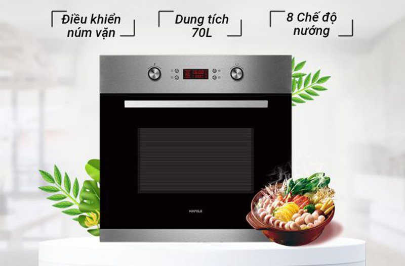 Lò nướng âm tủ Hafele HO-4KT70A 538.61.442 - Hàng chính hãng