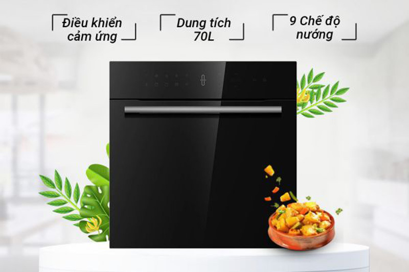Lò nướng âm tủ Hafele HO-6T70A 538.01.441 - Hàng chính hãng