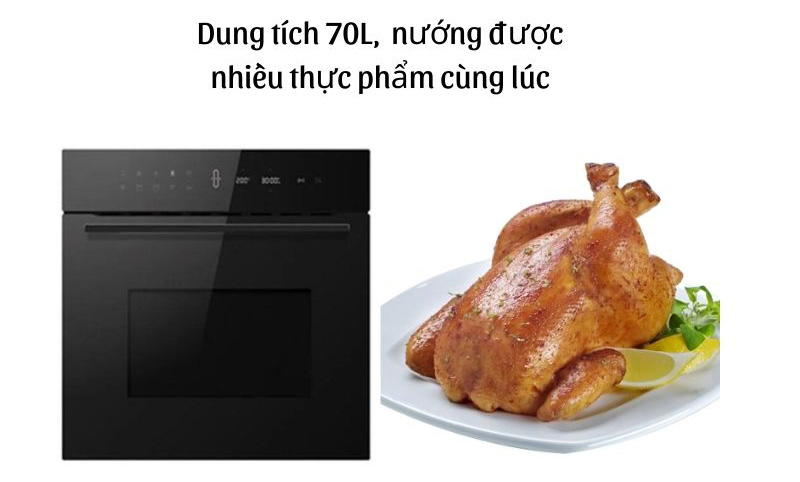 Lò nướng âm tủ Hafele HO-6T70A 538.01.441 - Hàng chính hãng