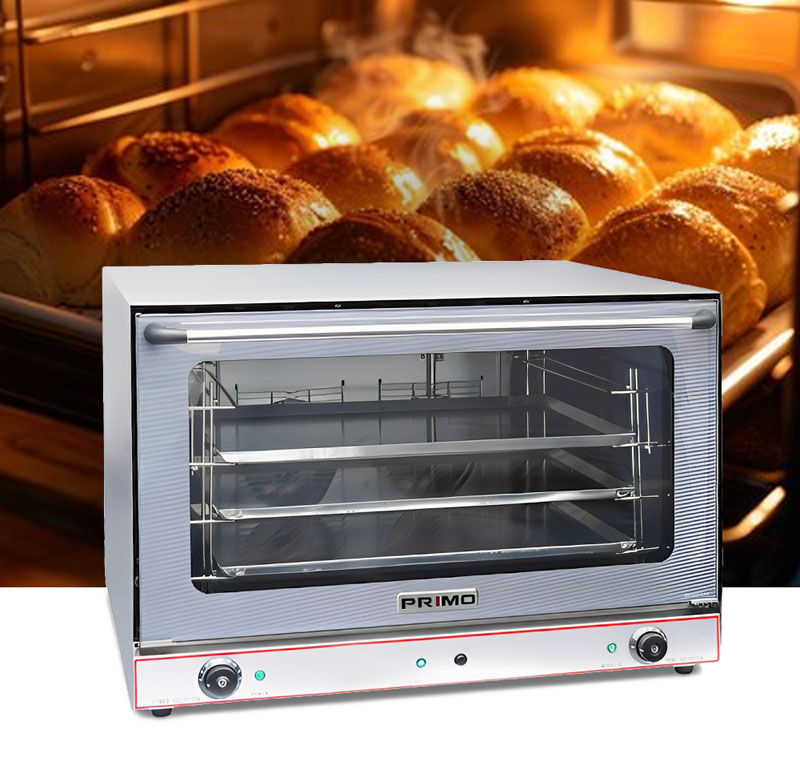 Lò nướng đối lưu kèm hấp Primo 0300102049 - Hàng chính hãng