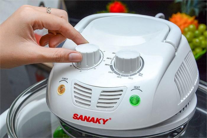 Lò nướng thủy tinh Sanaky VH-158T - Hàng chính hãng
