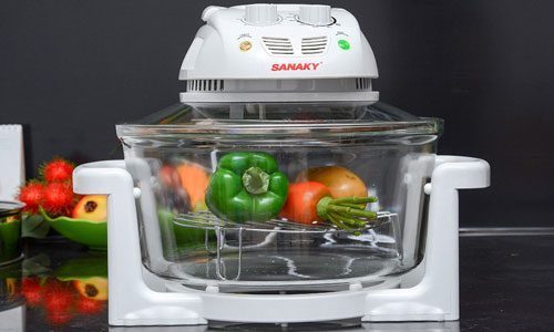 Lò nướng thủy tinh Sanaky VH-158T - Hàng chính hãng