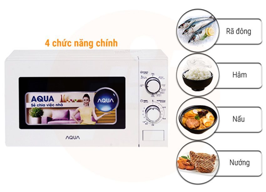 Lò vi sóng Aqua AEM-G2135W - Hàng chính hãng