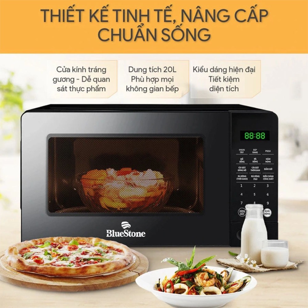 Lò vi sóng BlueStone MOB-7817 - Hàng chính hãng