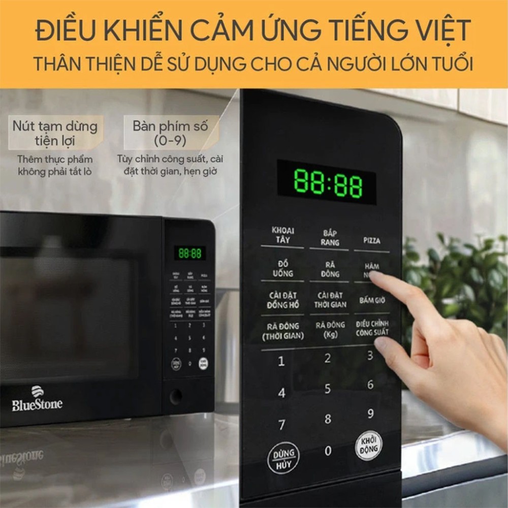 Lò vi sóng BlueStone MOB-7817 - Hàng chính hãng