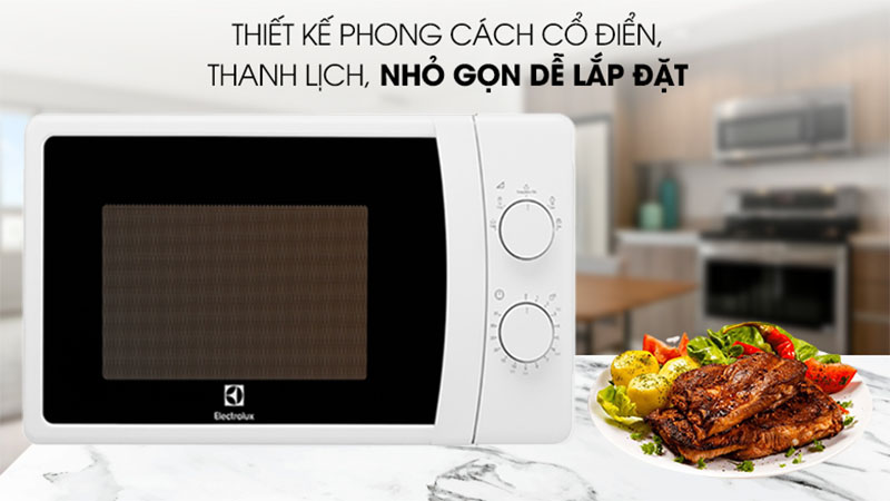 Lò vi sóng Electrolux EMM20K18GWI - Hàng chính hãng