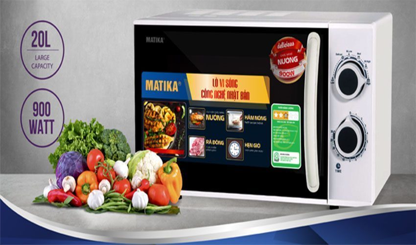 Lò vi sóng Matika MTK-9220 - Hàng chính hãng