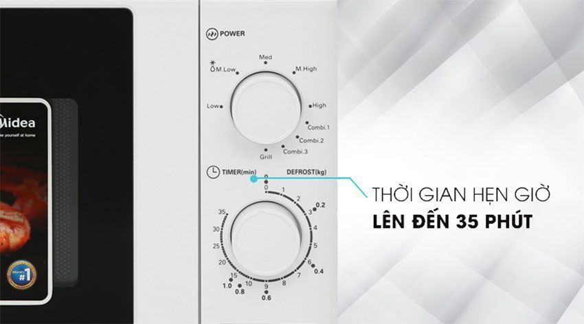 Lò vi sóng Midea MO-MG2019C - Hàng chính hãng