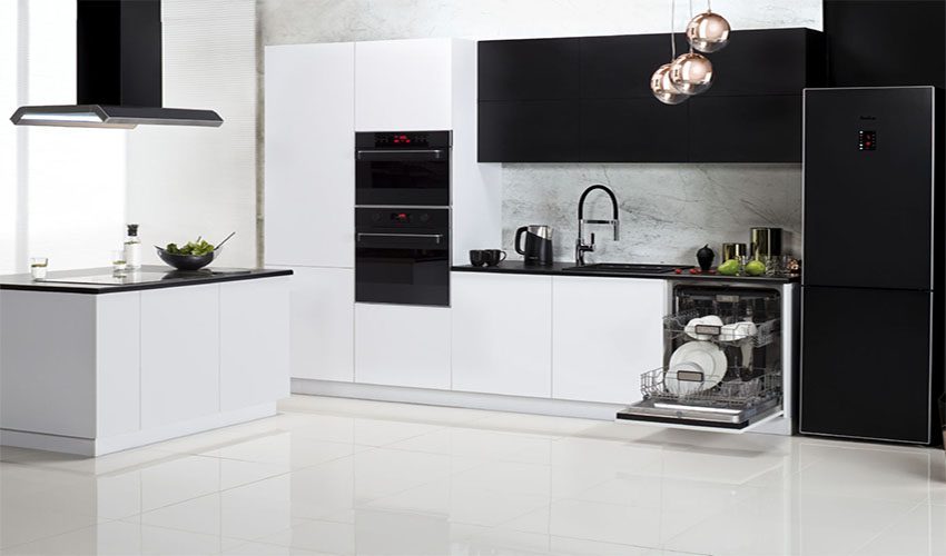 Lò vi sóng âm tủ Amica AMMb44E1GCB - Hàng chính hãng