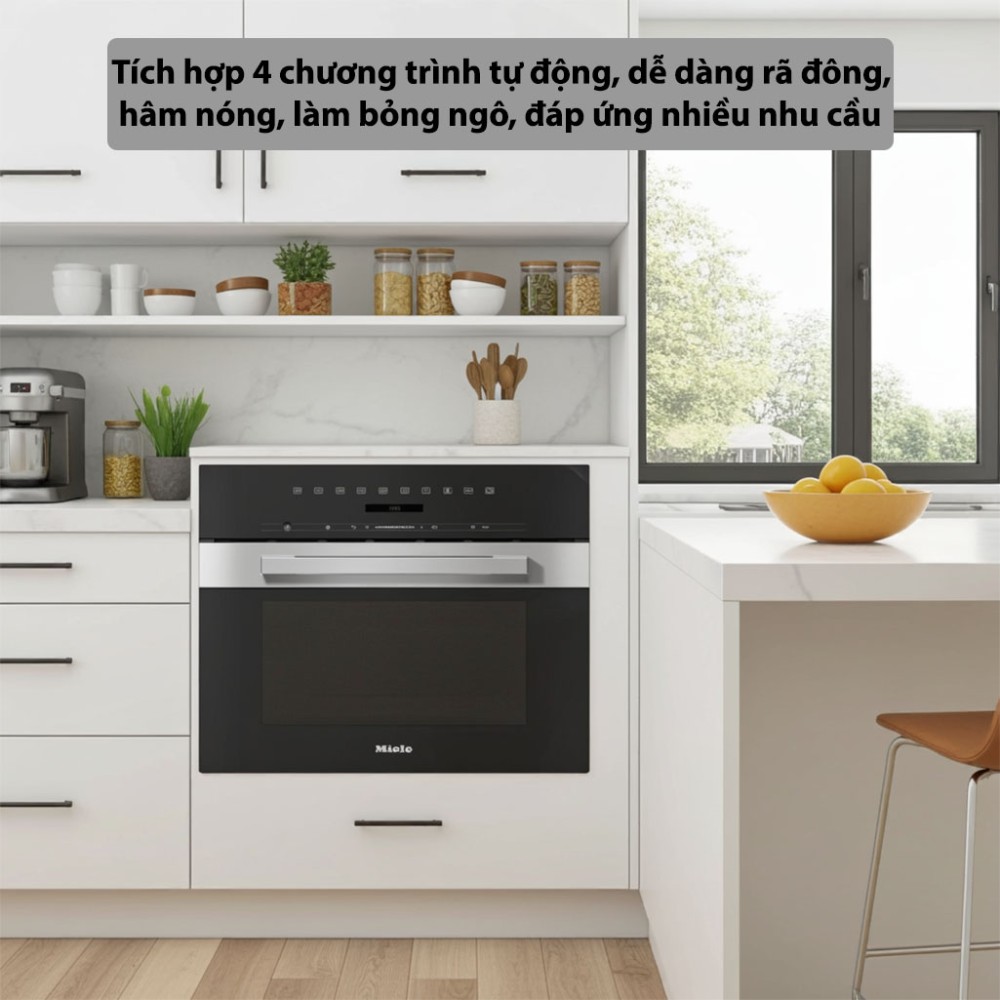 Lò vi sóng âm tủ Miele M-7240-TC - Hàng chính hãng