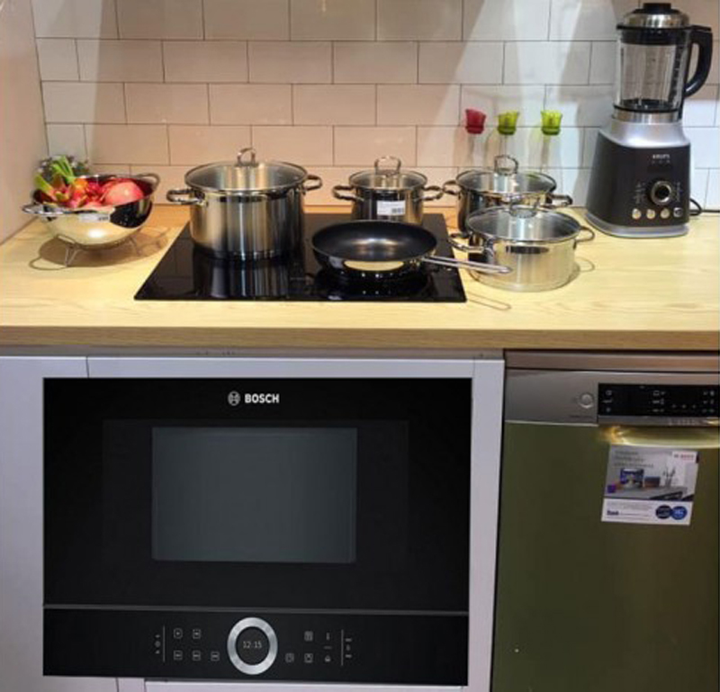 Lò vi sóng âm tủ Bosch  BFL634GB1B  - Hàng chính hãng