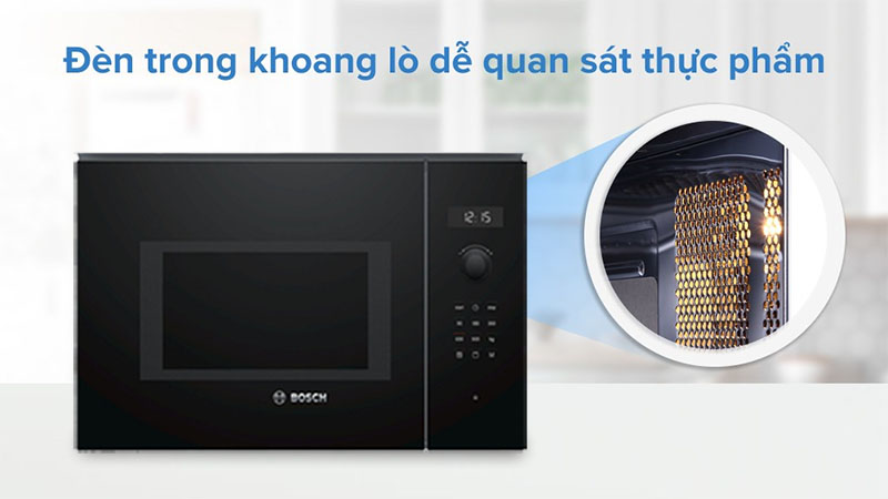 Lò vi sóng có nướng Bosch BEL554MB0 - Hàng chính hãng