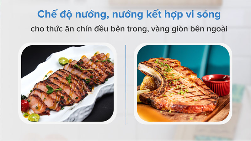 Lò vi sóng có nướng Capri CR-TM25NSGB - Hàng chính hãng