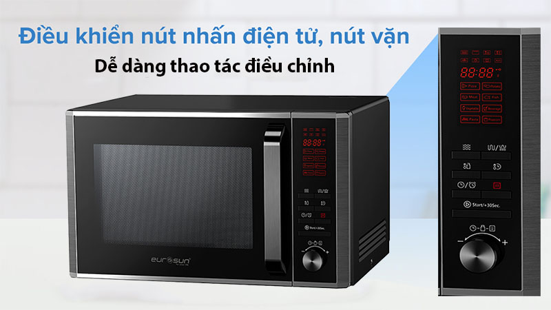 Lò vi sóng kết hợp nướng Eurosun MWO-T26EUR - Hàng chính hãng