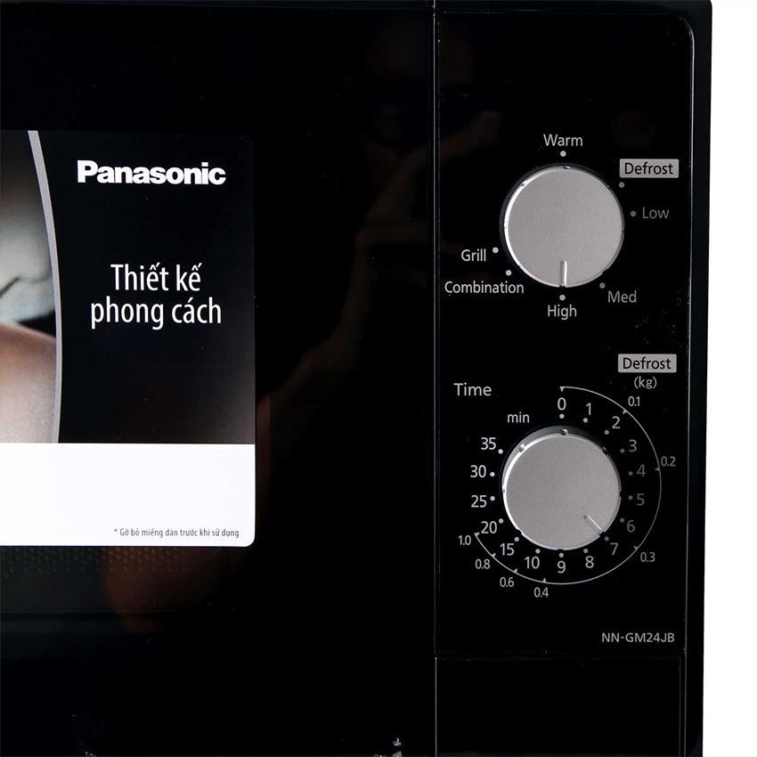 Lò vi sóng kết hợp nướng Panasonic NN-GM24JBYUE - Hàng chính hãng