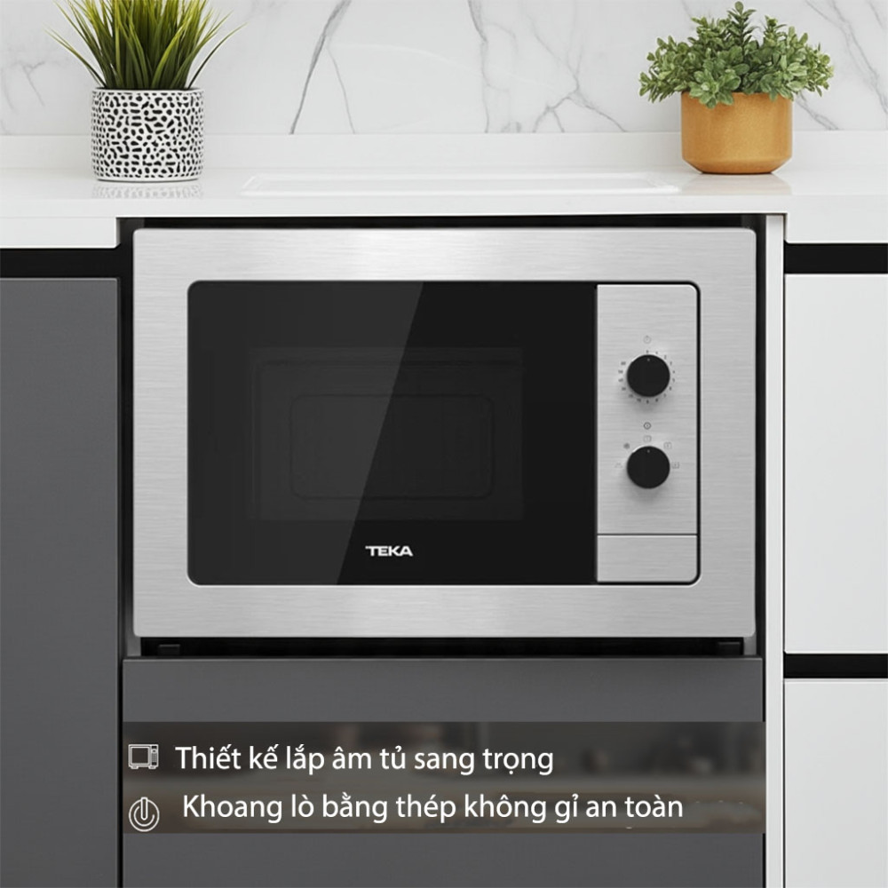Lò vi sóng lắp âm Teka MB-620-BI - Hàng chính hãng