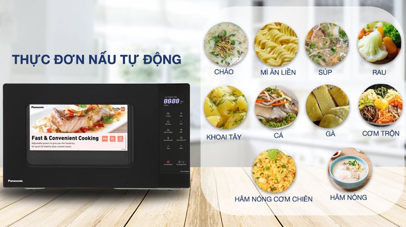 Lò vi sóng Panasonic NN-ST34NBYUE - Hàng chính hãng