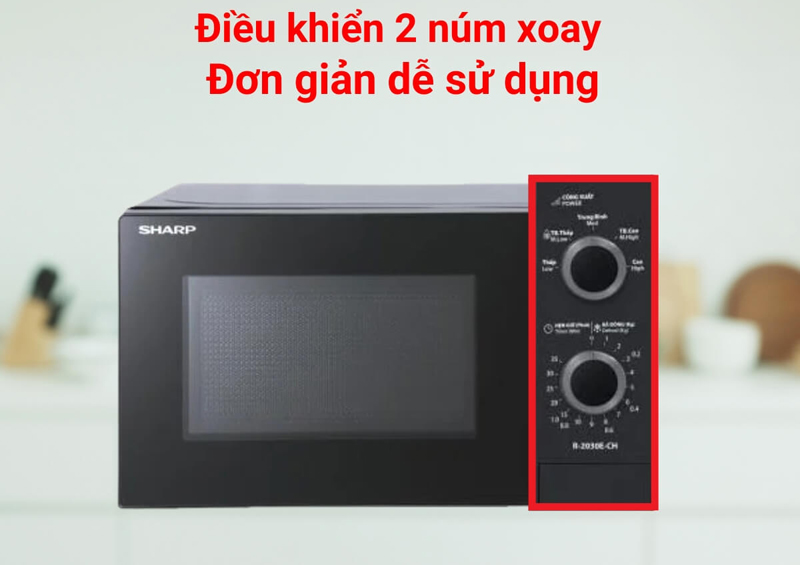 Lò vi sóng Sharp R-2030E-CH - Hàng chính hãng