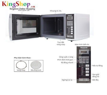 Lò vi sóng Panasonic PALM-NN-ST651MYUE - Dung tích 32L - Hàng chính hãng