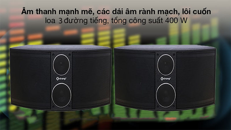 Loa karaoke Arirang S-808 - Hàng chính hãng