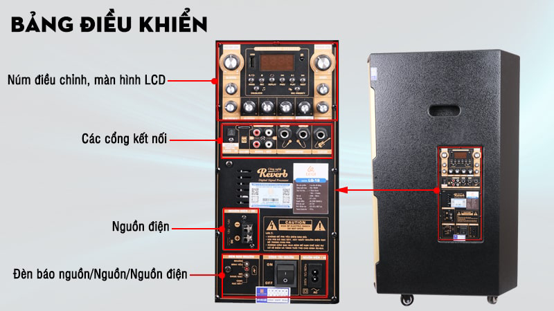 Loa kéo di động Leqi LQ18 - Hàng chính hãng