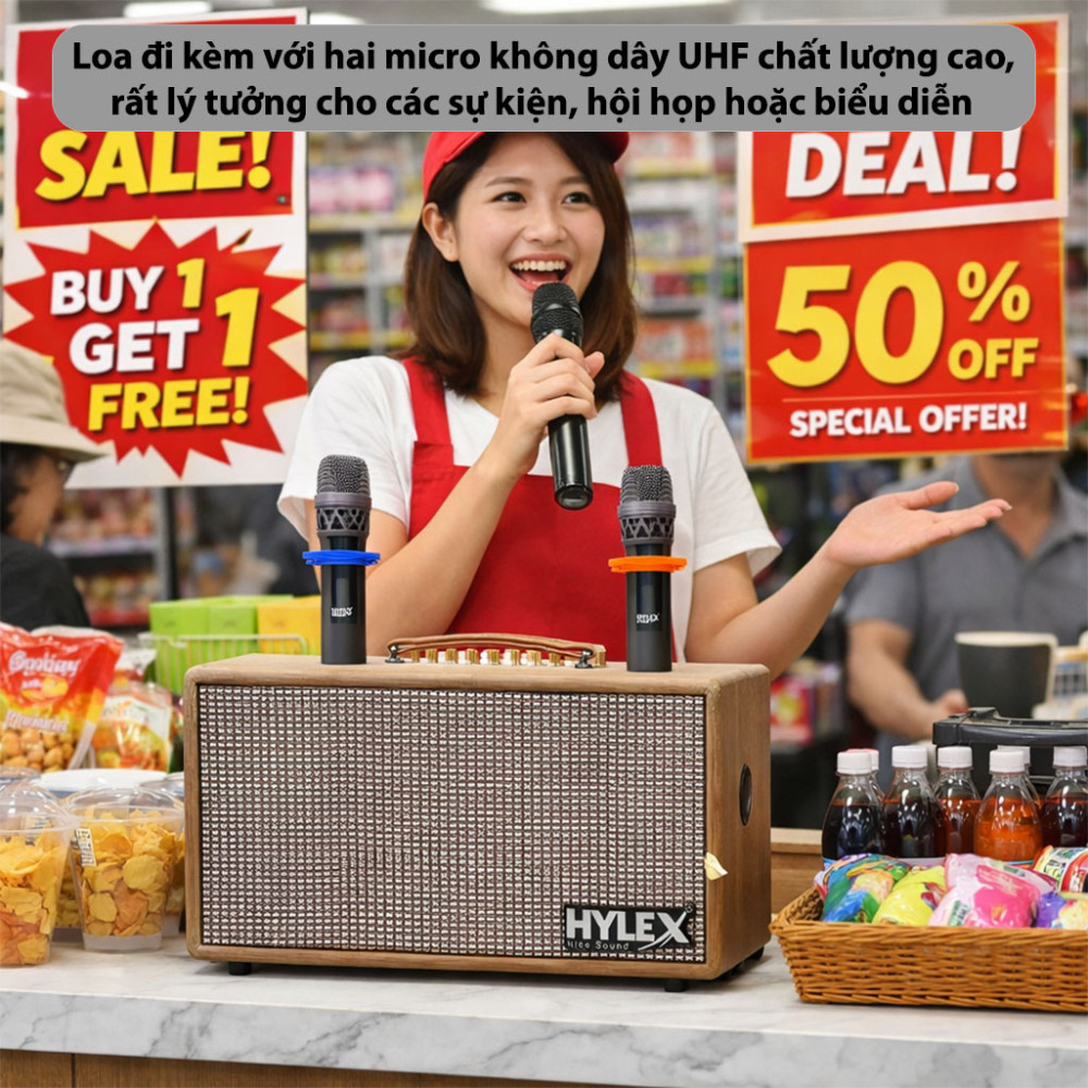 Loa xách tay Hylex PA39MK - Hàng chính hãng