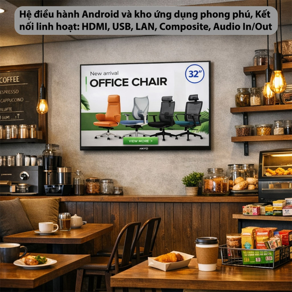 Màn hình thông minh Aikyo ASD-B3225 - Hàng chính hãng