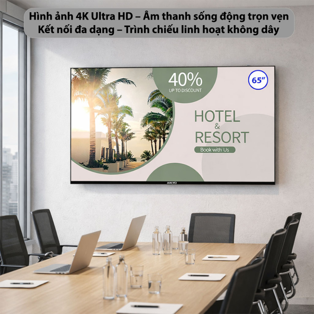 Màn hình thông minh Aikyo ASD-B6525 - Hàng chính hãng