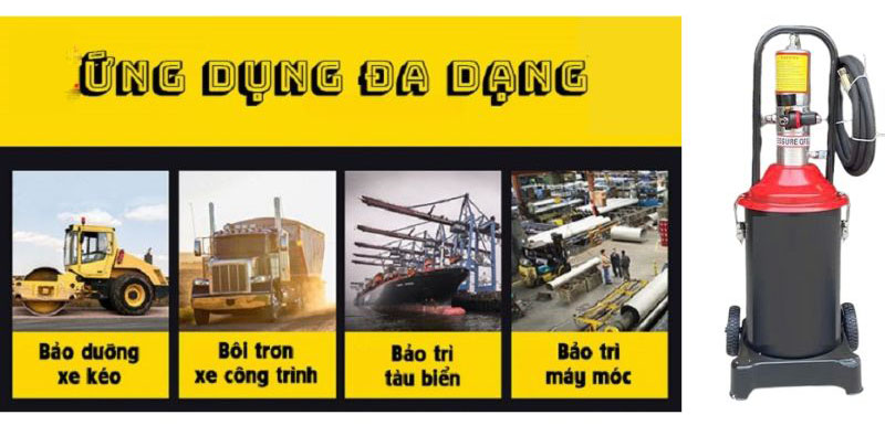 Máy bơm mỡ Smart Eco SE-12L - Hàng chính hãng