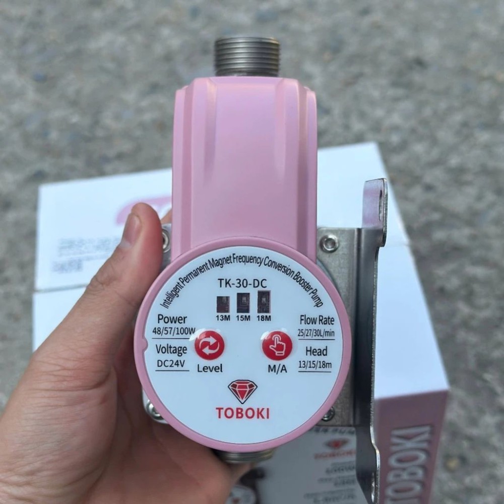 Máy bơm tăng áp mini Toboki TK-30-DC - Hàng chính hãng