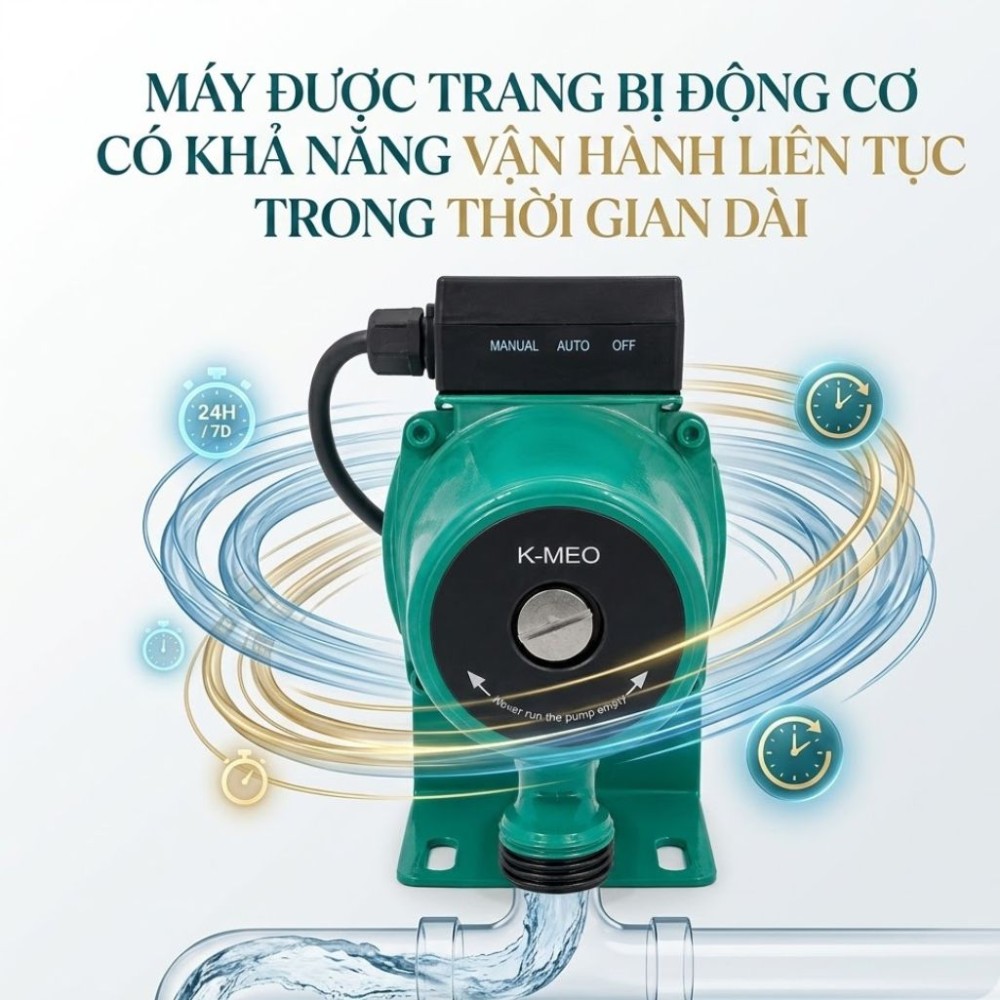 Máy bơm nước tăng áp K-MEO TK-10 - Hàng chính hãng