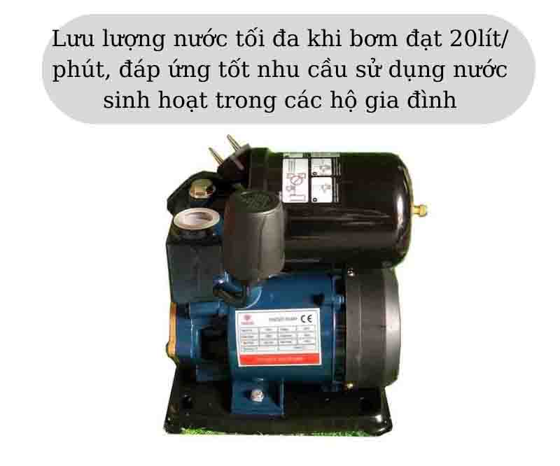 Máy bơm tăng áp Toboki T-350A 350W - Hàng chính hãng