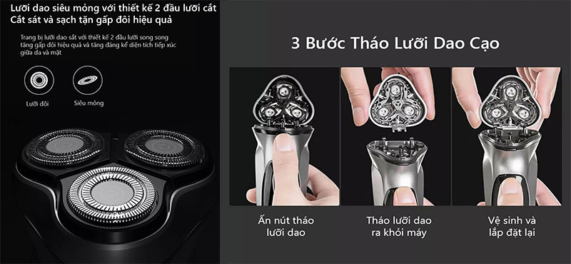 Máy cạo râu Enchen Blackstone - Hàng chính hãng