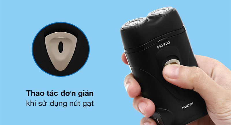 Máy cạo râu Flyco FS187VN - Hàng chính hãng