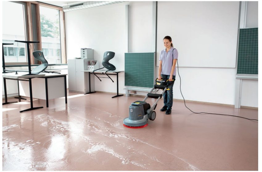 Máy chà sàn đĩa đơn Karcher BDS 43/180 C ADV - Hàng chính hãng