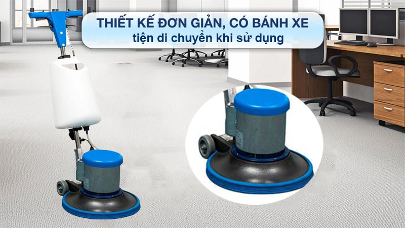 Máy chà sàn đơn Anko SC-002(T) - Hàng chính hãng