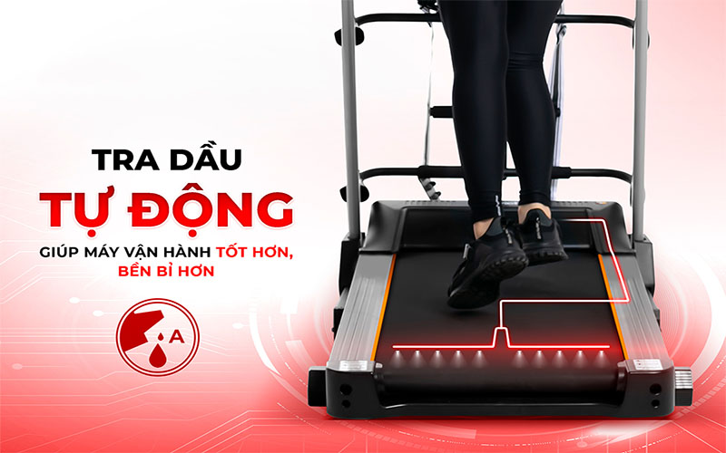 Máy chạy bộ đa năng Makano DVCB-00003 - Hàng chính hãng
