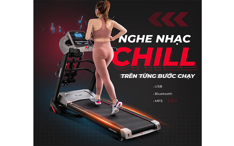 Máy chạy bộ đa năng Makano MKCB-00001 - Hàng chính hãng
