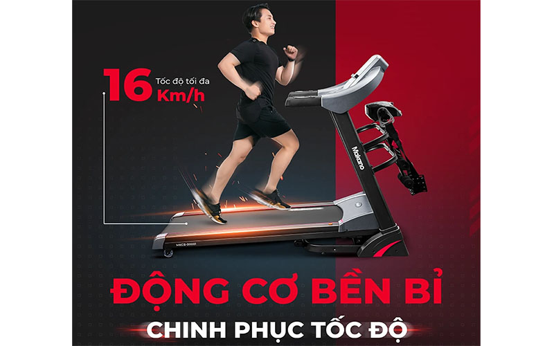 Máy chạy bộ đa năng Makano MKCB-00001 - Hàng chính hãng