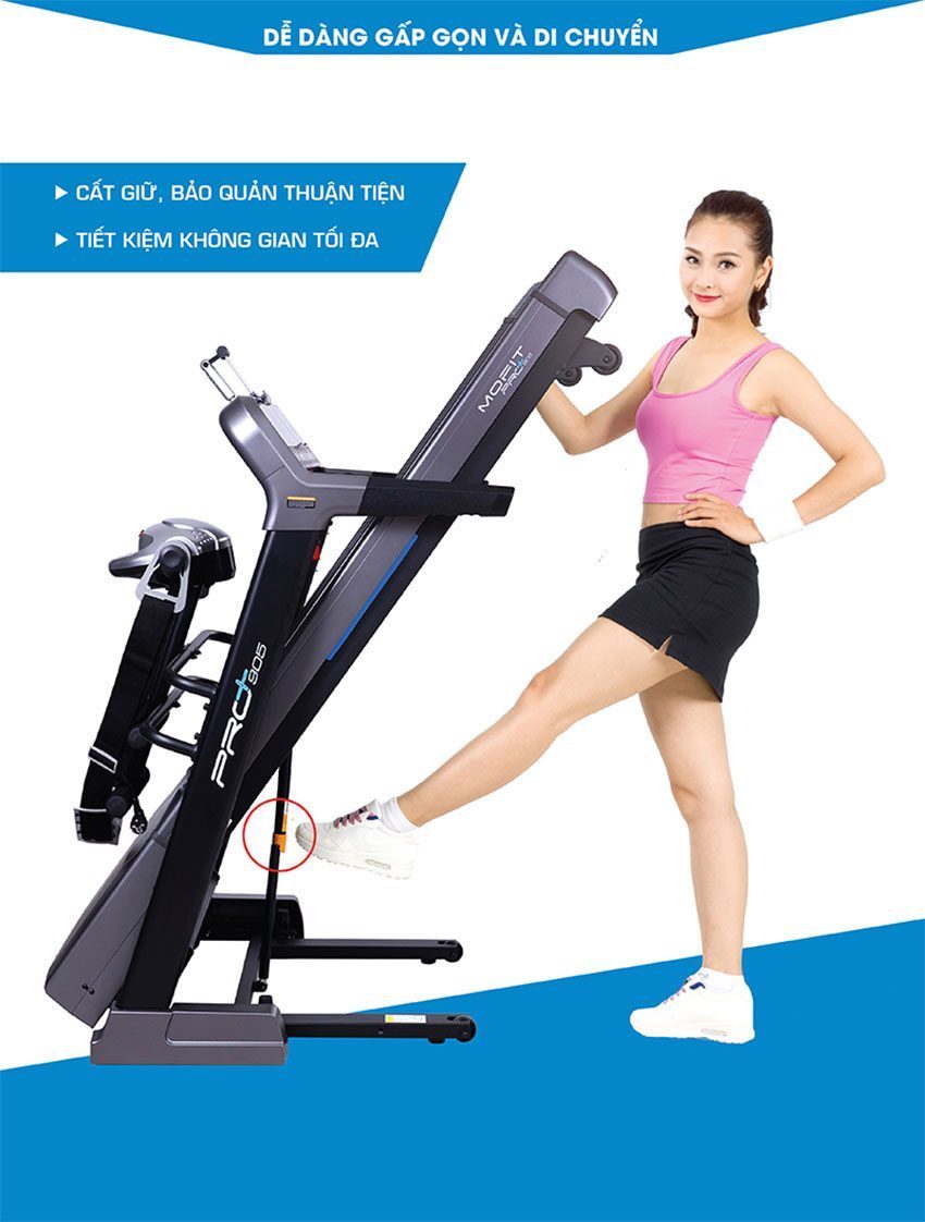 Máy chạy bộ điện Mofit PRO905 - Hàng chính hãng