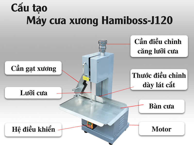 Máy cưa xương Hamiboss J120 - Hàng chính hãng