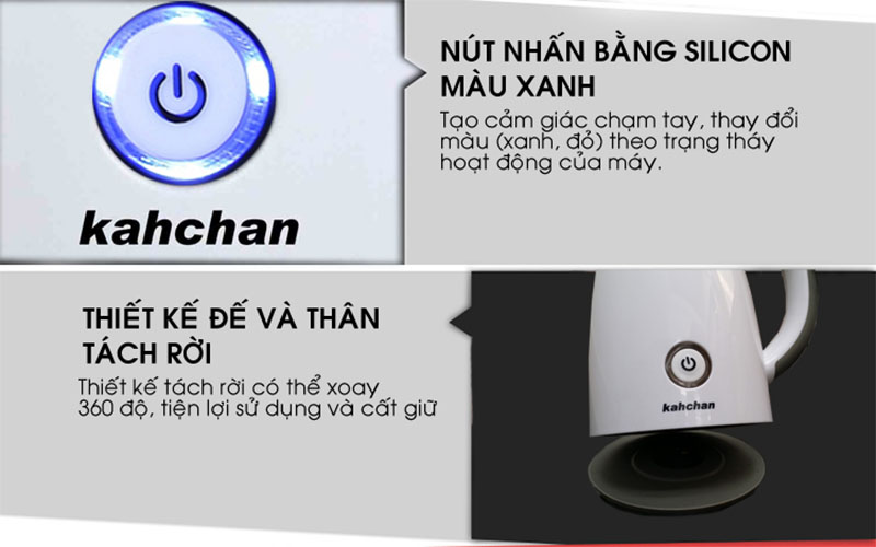Máy đánh sữa tạo bọt Kahchan EP2178 - Hàng chính hãng