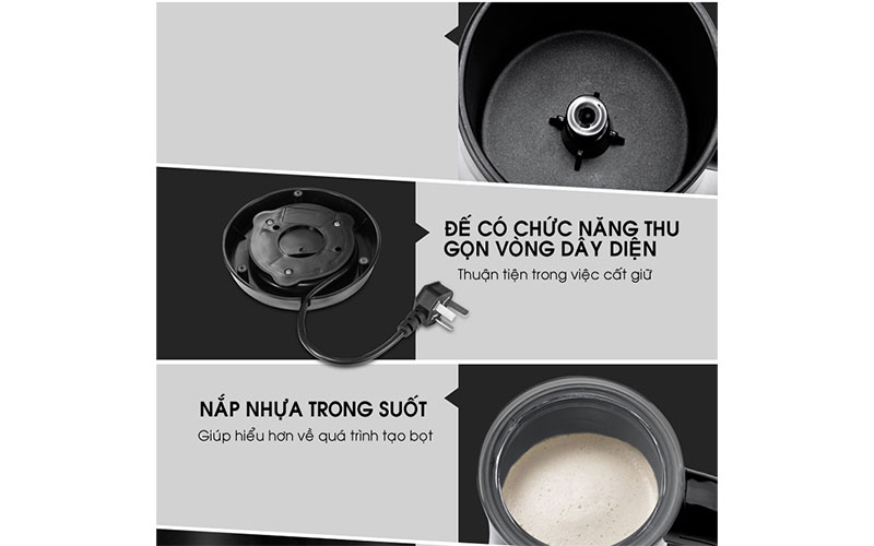 Máy đánh sữa tạo bọt Kahchan EP2178 - Hàng chính hãng