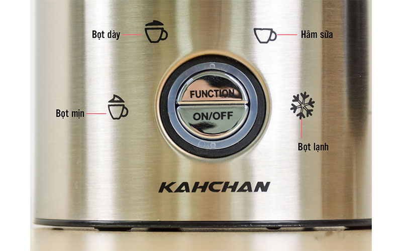 Máy đánh sữa tạo bọt chuyên nghiệp Kahchan EP2198 - Hàng chính hãng