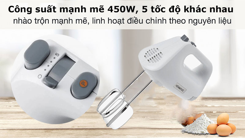 Máy đánh trứng cầm tay Kenwood HMP30.A0WH  - Hàng chính hãng