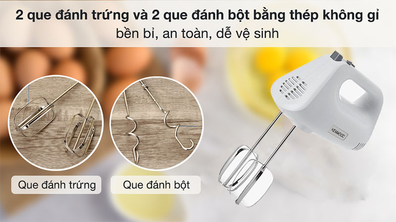 Máy đánh trứng cầm tay Kenwood HMP30.A0WH  - Hàng chính hãng