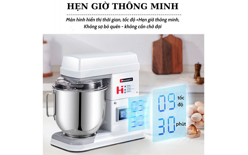 Máy đánh trứng trộn bột Hauswirt M6 - Hàng chính hãng