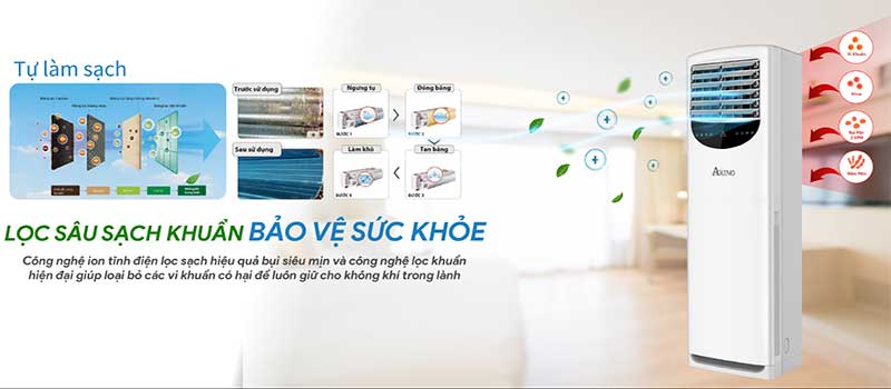 Điều hòa tủ đứng Akino 3HP TL-FL28FSA1FA - Hàng chính hãng